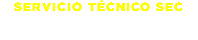 SERVICIO técnico SEC